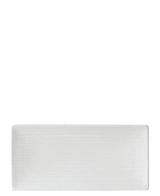 Rectangular Platter, Titan Signature Collection White Porcelain Serving Trays - Box of 6