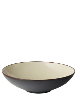 Soho Stone Bowl, Stoneware, 23cm, 128cl, Set of 6, Ideal for Salads, Sharing & Serving