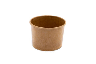 Pack Of 1000 4oz Kraft Heavy Duty Paper Container