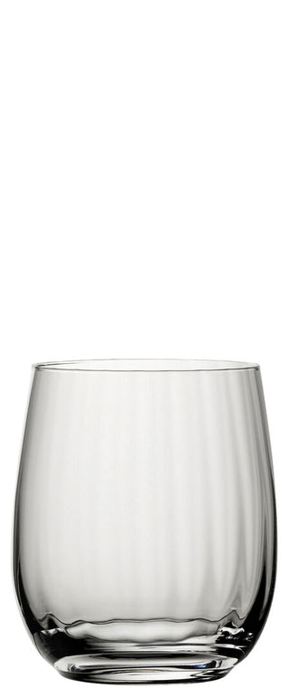 Favourite Crystal Tumbler 16oz (46cl) – Clear Optic Glass for Water, Soft Drinks & Cocktails, Box of 6