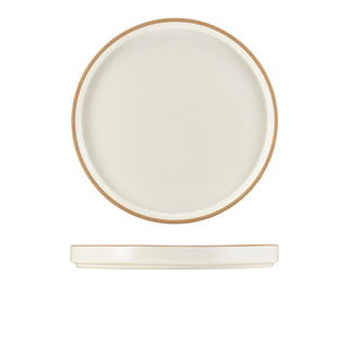 Stoneware Kava Presentation Plates 18cm/20cm/25cm for Professional Service Pack of 6
