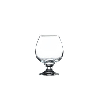 Clear Glass Sofia Brandy Glass 39cl – Beaded Rim Dishwasher Safe Glasses - Set of 6
