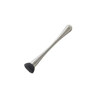 Stainless Steel & Polypropylene Muddler 22.5cm Cocktail Muddler for Bars Mixers 1 Piece