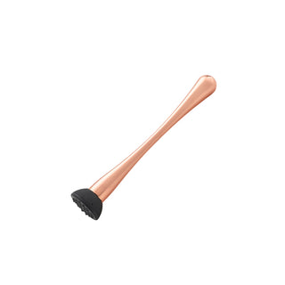 Copper Muddler 22.5cm – PVD  Copper Plated Cocktail Muddler Premium Bar Mixology Tool