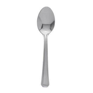 Harley Collection Coffee Spoons Stainless Steel Teaspoons, Dessert Spoon, Dishwasher Safe Cutlery | Pack of 12/ 300
