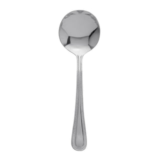 Bead Soup Spoon Stainless Steel Tablespoon – Pack of 12 or 300 | Dishwasher Safe Parish Cutlery Dinner Spoon Set