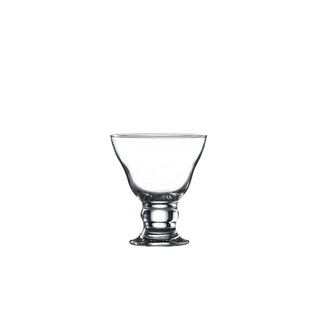 Glass Orion Clear Ice Cream Cup 25.5cl - 112×99mm Small Dessert Serving Set of 6