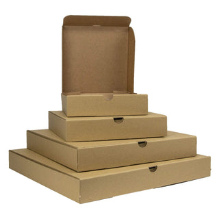 Pack Of 100 Kraft Pizza Box