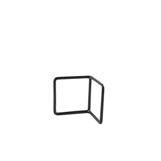 Black Anti-Slip L Shape Riser 10x10x10cm for Catering Buffets Display