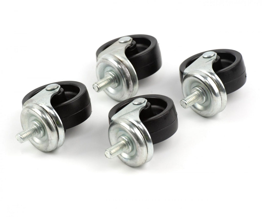 Set of 4 Replacement Black Bottle Skip Castors – UKCS Group