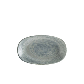 Porcelain Gourmet Oval Plate 19×11cm/24×14cm Dining & Buffet Service Plate Pack of 12