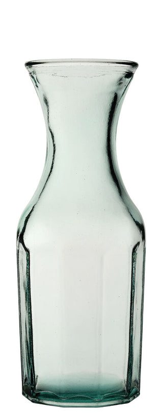 Barca Carafe – 1 Litre, Recycled Glass, Wine Aeration Design, Box of 6