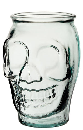 Skull Glass Jar 