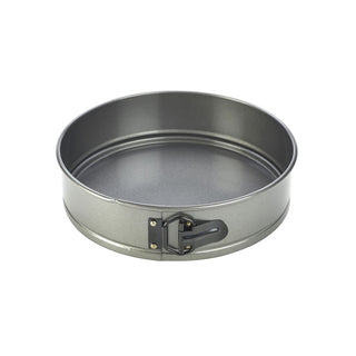 Carbon Steel Non-Stick Springform Cake Tins – 23cm, 25cm or 28cm Loose Base Catering Bakeware