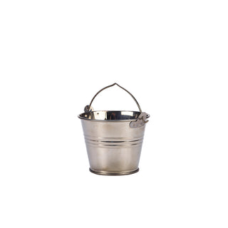 Stainless Steel Serving Bucket 7cm 4oz - 7×6cm Table Presentation Bucket Set of 12