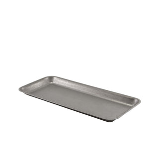 Stainless Steel Trays 20cm/31.5cm/36cm/37cm for Bar Service Food Prep and Catering