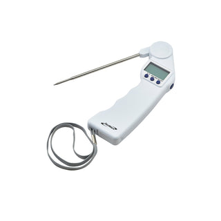 Folding Probe Pocket Thermometer – Compact Digital Food Temperature Probe -50 to 300°C / -58 to 572°F