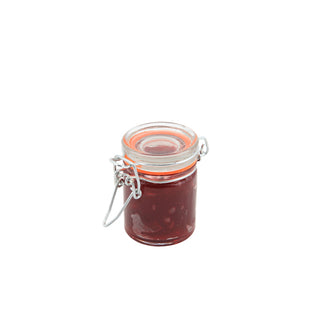 Clear Glass Terrine Jars with Airtight Clip Lids – 70ml & 125ml Mini Food Presentation Pots - Pack of 24