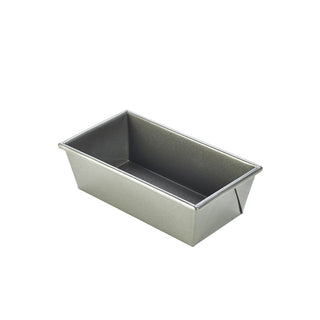 Carbon Steel Non-Stick Traditional Loaf Pan – Heavy Gauge Catering Bakeware 24×12.5×7.4cm (0.8mm Thickness)