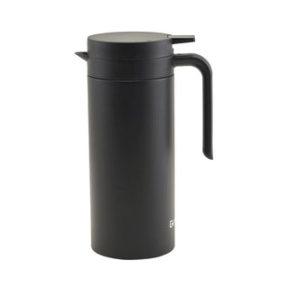 Stainless Steel Slim Vacuum Jug 1L Matt Black Drinks Jug for Beverage Service 1 Piece