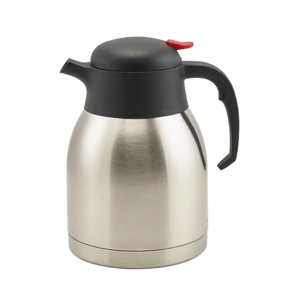 Stainless Steel Vacuum Push Button Jug 1.5L/2L Coffee Tea Service 1Pcs ...