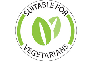 Pack Of 500 ‘Suitable for Vegetarians’ Label 25 x 25mm