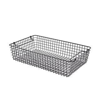 Black Wire Display Baskets – Coated Steel GN 1/1, GN 1/2, GN 1/3 - Ideal For Buffet and Counter Displays