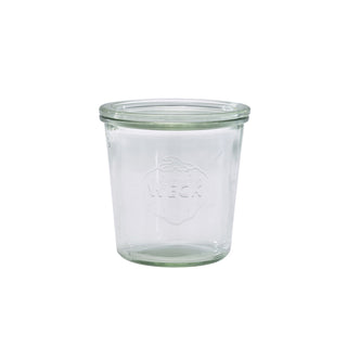 Glass WECK Jar Clear Jars 8x9cm/10x5.5xm/10x10.5cm for Kitchen Storage Pack of 6