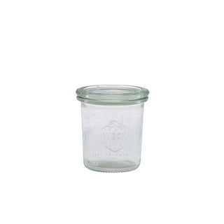 Glass WECK Jar 14cl/16cl/16.5cl Jars for Storage Serving & Food Presentation Pack of 12