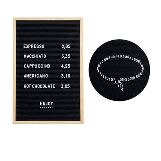 Acrylic Spare Letter Board - 256 Character Letters Writing Menu kitchens bars cafes 1Pcs