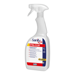 Sutter Professional XTRA-CLOR Chlorine Based Sanitiser - 750ml