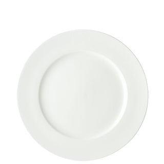 Anton B Classic White Winged Plates – Fine China Ceramic Dinner & Serving Plates, 6.5" / 8.25" / 10.25" / 11", Box of 6