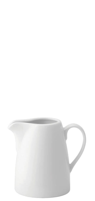 Anton B Classic White Jugs – Fine China Ceramic Milk, Cream, Sauce & Beverage Jugs, 2.5oz / 5oz / 10oz / 20oz, Box of 6