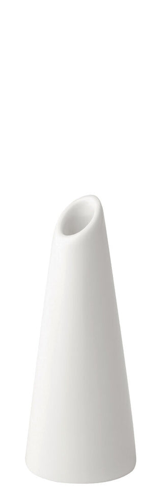 Anton B White Elements Bud Vases – Fine China Ceramic Tabletop Flower & Decorative Vases, 4.75" (12cm), Box of 6