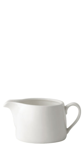 Anton B White Elements Gravy Boats – Fine China Ceramic Gravy, Sauce & Dressing Pourers, 11oz (300ml), Box of 6
