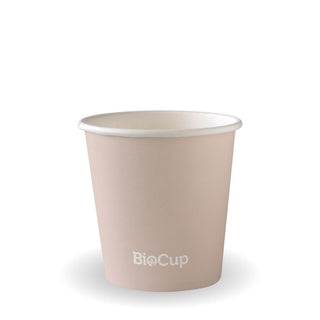 Pack Of 2000 4oz (63mm) Aqueous Single Wall BioCup