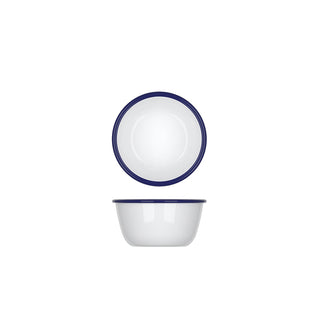 Enamel Athens Bowl 13cm/22.5cm Durable Melamine Buffet & Display Serving Bowl Pack of 6