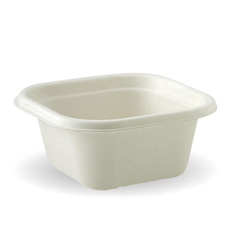 Pack Of 600 480ml White BioCane Takeaway Containers