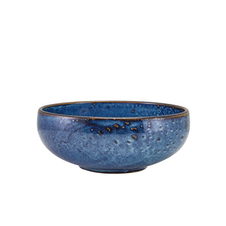 Terra Aqua Blue Belly Bowl 11.5cm/14.5cm/17cm/20cm Porcelain Rustic Serving Bowl Set 6