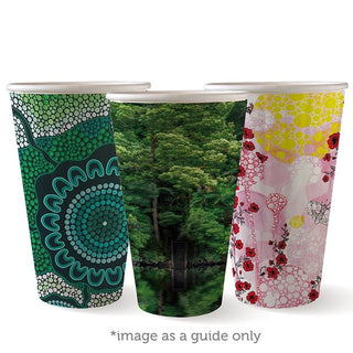 Pack Of 600 16oz Double Wall Art Series BioCups