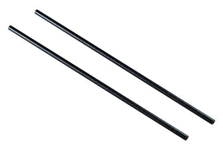 Pack Of 250 10.5" 6mm Bore All Black Paper Jumbo Straw
