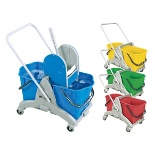 Double Bucket Mopping Trolley 25 Litre