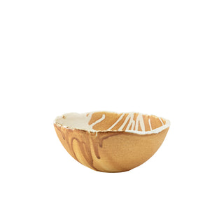 Porcelain Roko Sand Bowl 15cm - 54cl Pack of 4 Rolled Edges & Polished Foot