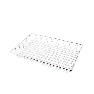Chrome Display Basket 35x15cm/35x30cm/45x30cm Steel with Chrome Plating Food Display 1 Pc