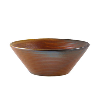 Terra Conical Bowl 14cm/16cm Multi Colour Options Porcelain Dining Serving Bowls Set 6