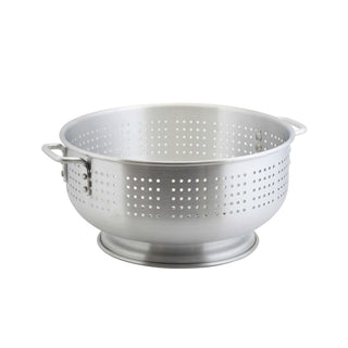 Aluminium Colander 30cm/38cm/40.6cm - Sturdy Base | Wide Handle | Heavy Duty