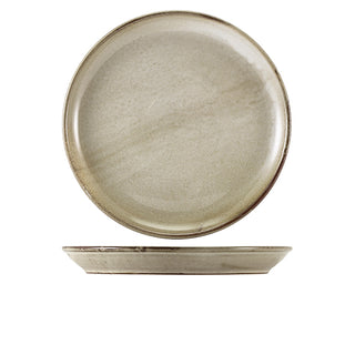 Terra Coupe Plate 19cm/24cm/27.5cm/30cm Porcelain Rish Colors Options Dining Plate Set 6