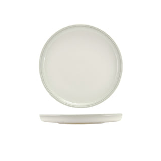 Porcelain Sereno Coupe Plate 18cm/21.5cm/26cm/28.5cm Alto & Cirrus Finish Set of 6