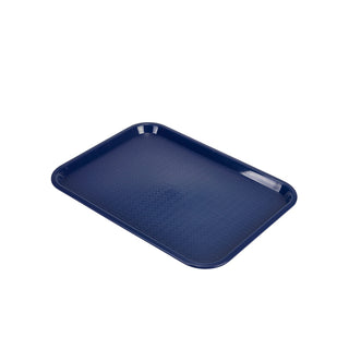 Fast Food Tray Medium/Large Size - Plastic-Polypropylene Non-Slip Food Serving Tray 1 Pcs