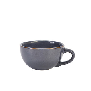 Stoneware Rustic Blue Cup 30cl/10.5oz Pack of 6 Tea Coffee Serving Cup